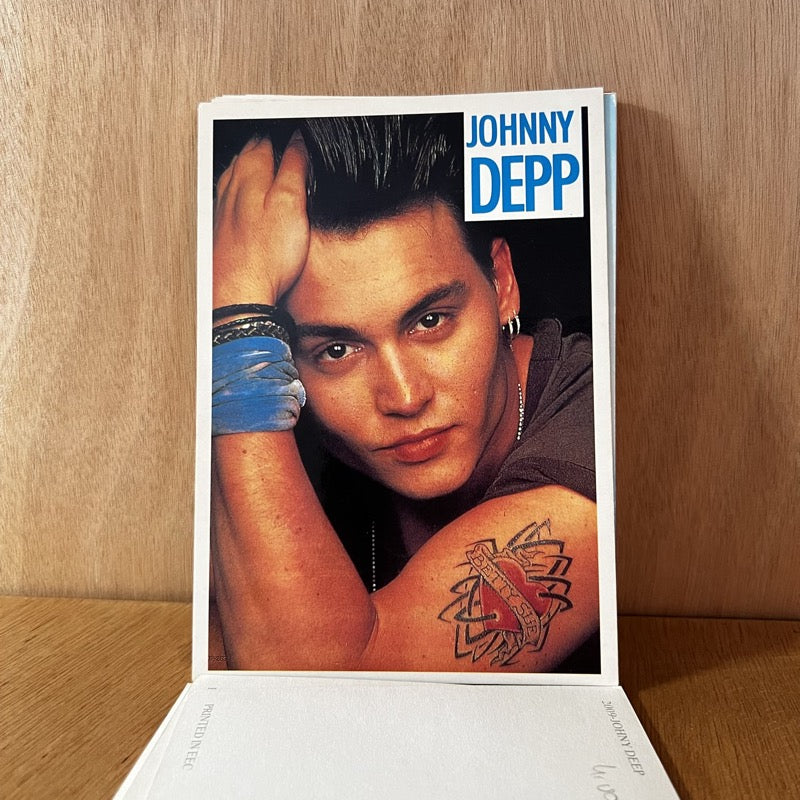 Cartes postales de Johnny Deep